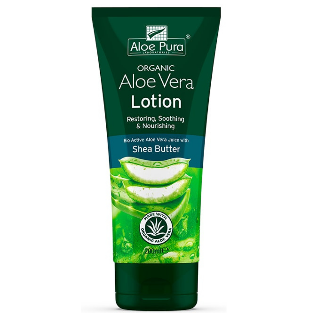 Optima Aloe Vera Lotion 200ml - Organic